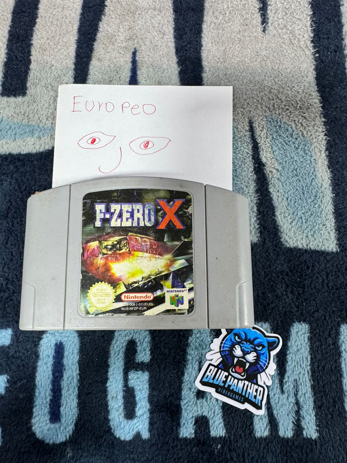 F-Zero X Europeo - Nintendo 64 – bluepanthervideogames