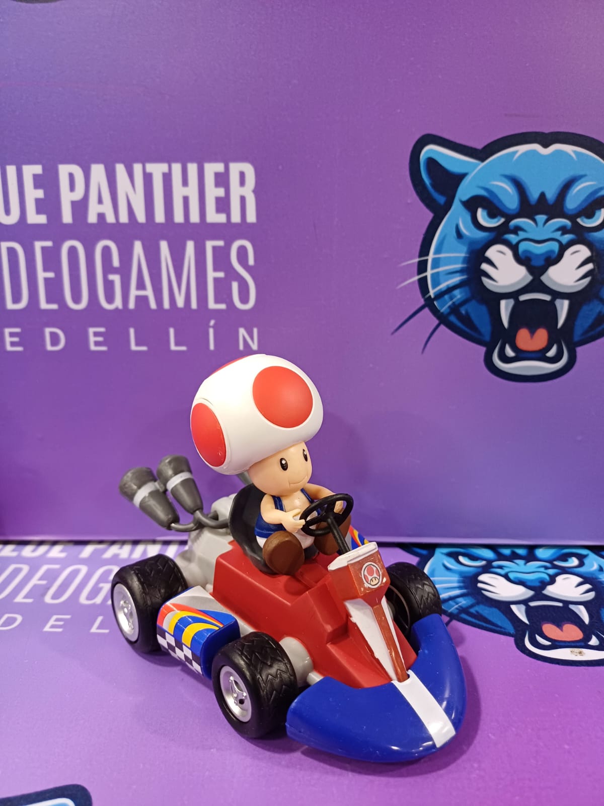 Figuras Carro Mario kart a impulso