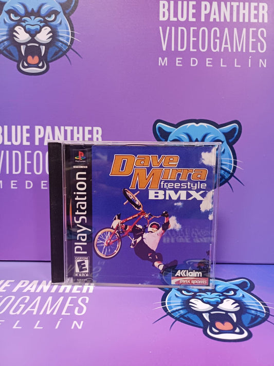 Dave Mirra BMX  - Playstation 1 Juego original label custom