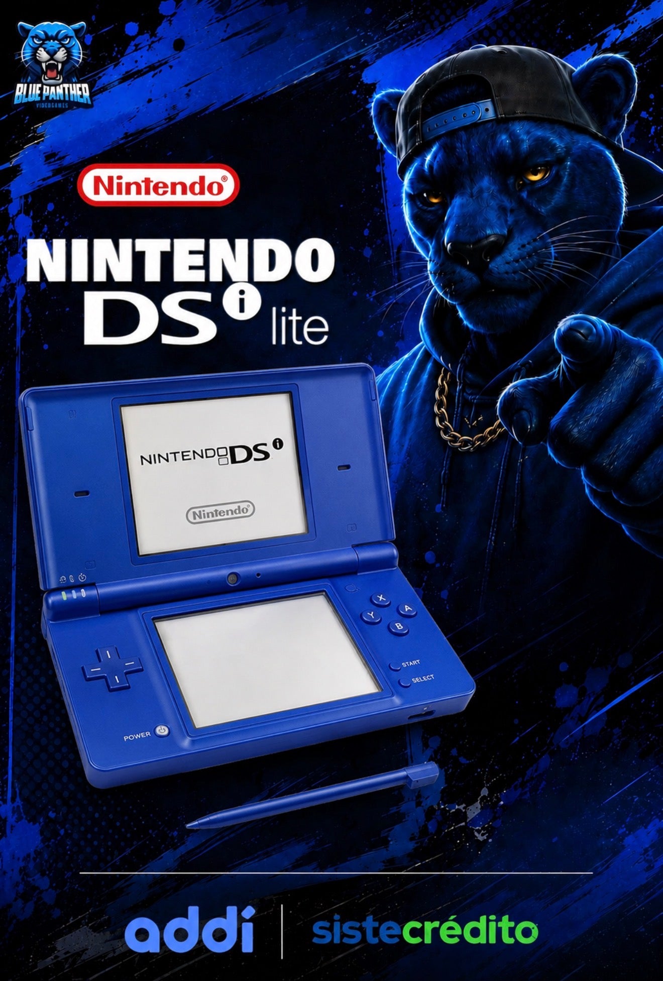 Nintendo Dsi Lite original sin juegos  con cargador - usada