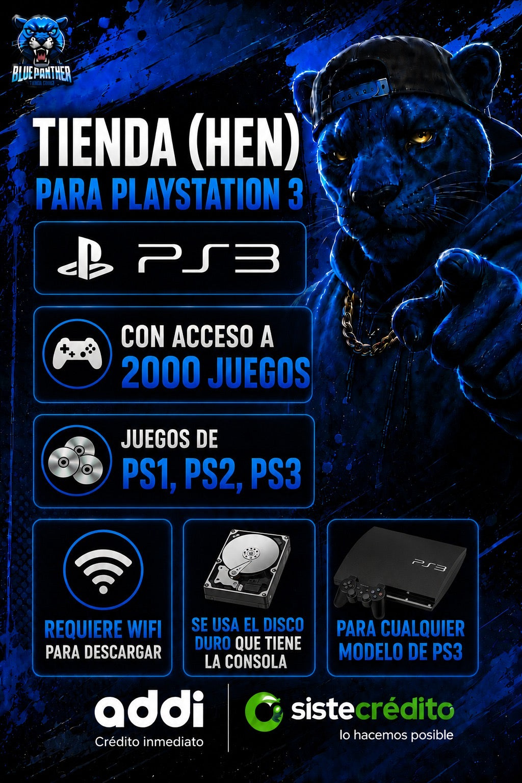 Tienda HEN para PlayStation 3 | +2.000 Juegos PS1, PS2 y PS3