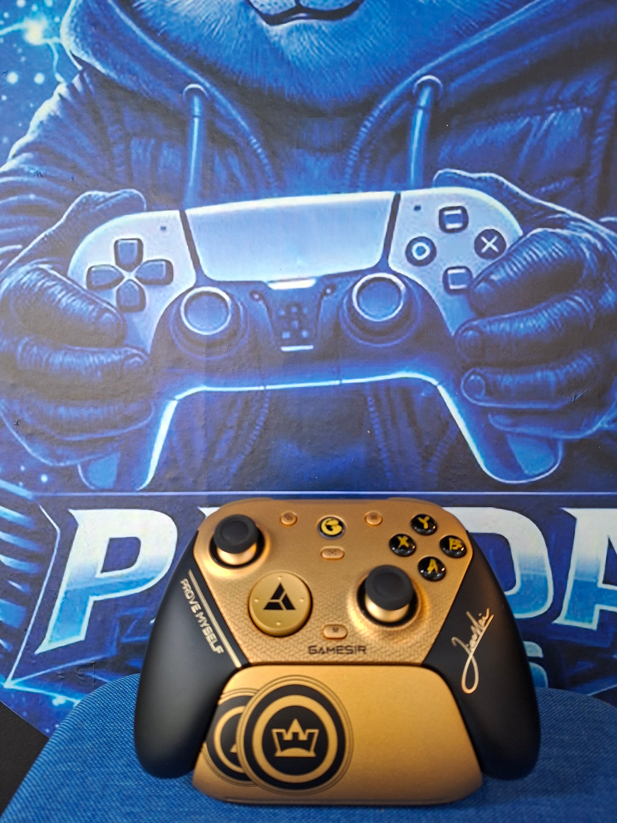 CONTROL GAMESIR DORADO XBOX SERIES S/X,XBOX ONE Y PC