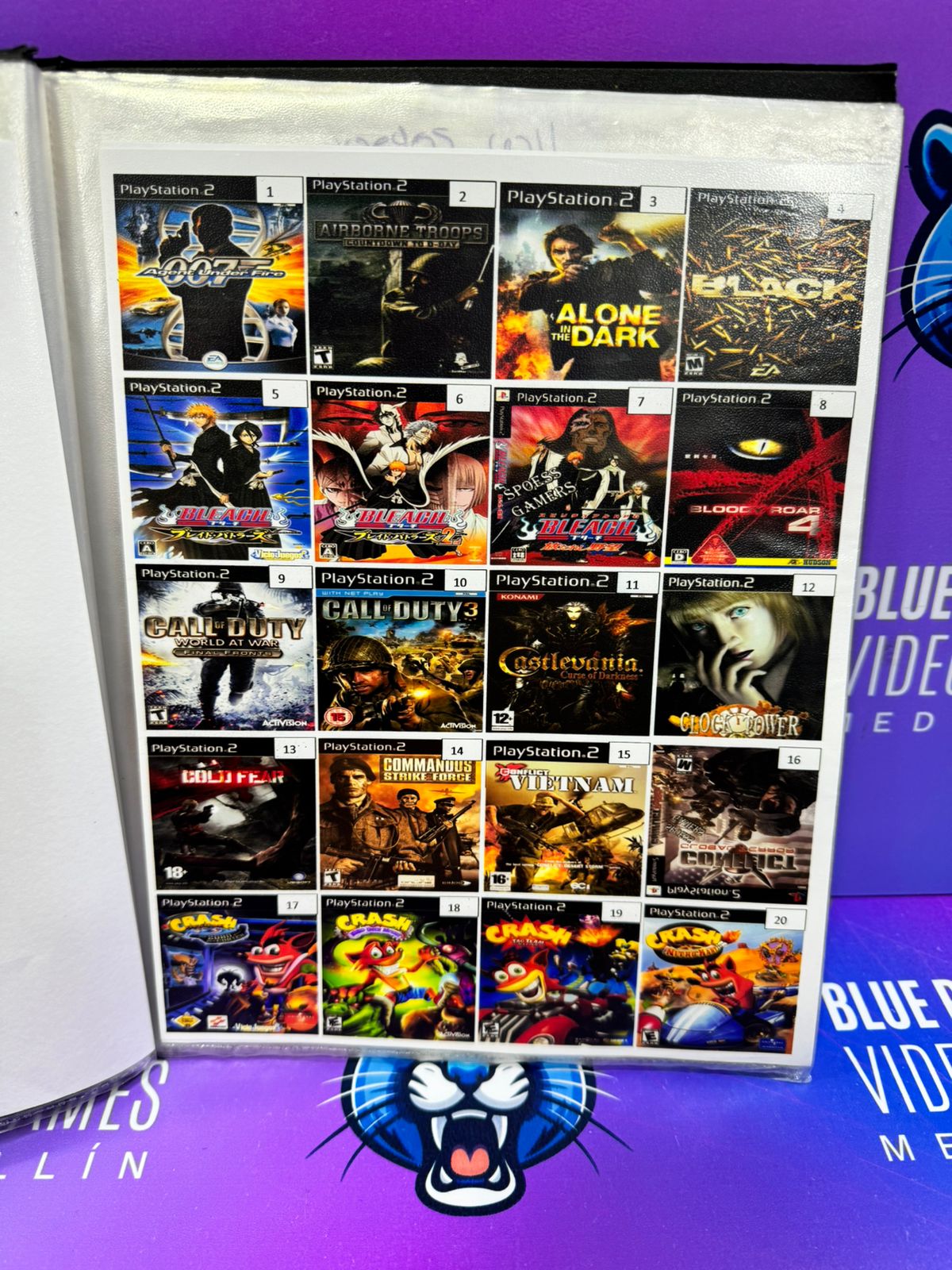 Catálogo juegos grabados en cd ps2 - 10 juegos Ps2 40.000