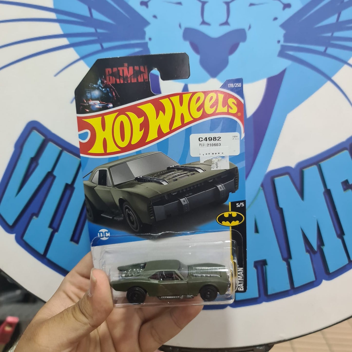 Hotwheels Batman Verde