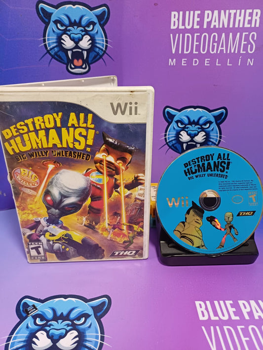 Destroy all humans Wii