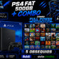 PlayStation 4 Fat 500GB Con combo  40 juegos y 5 obsequios