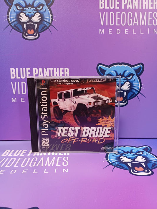 Test Drive Off Road  - Playstation 1 Juego original label custom