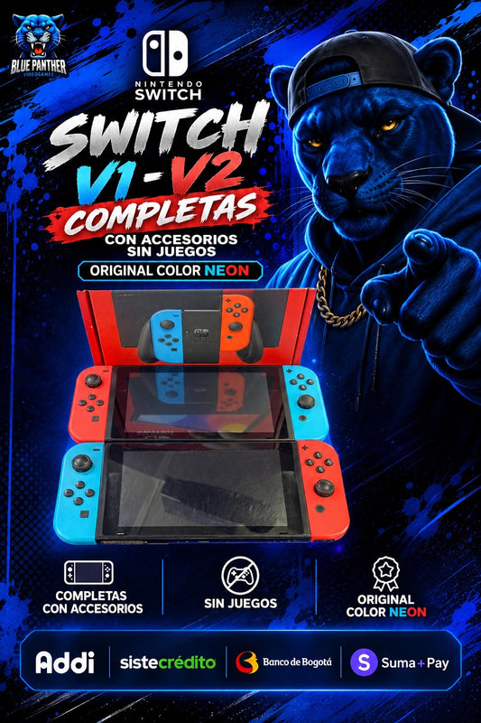 Nintendo switch V1 y V2 standar