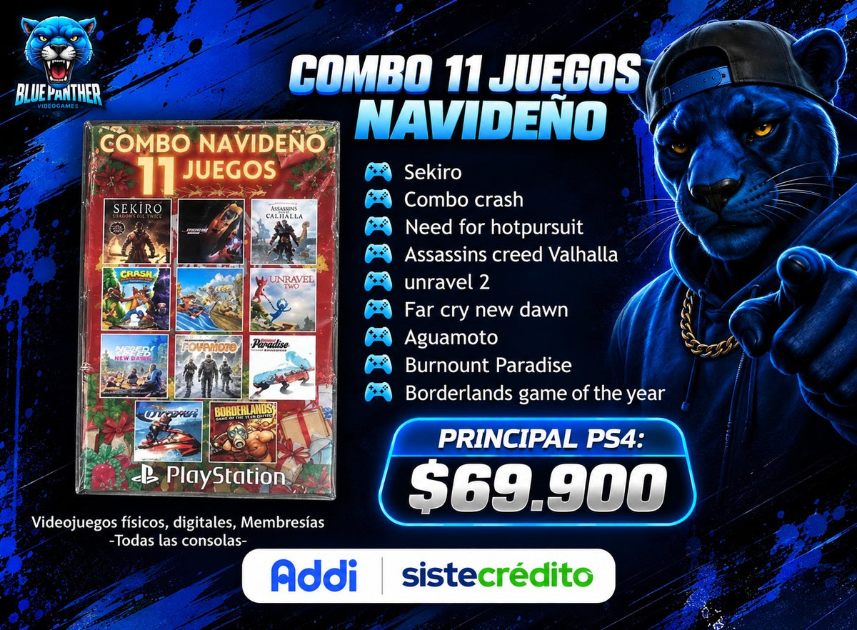 Combo 11 Juegos Navideño Digital PS4