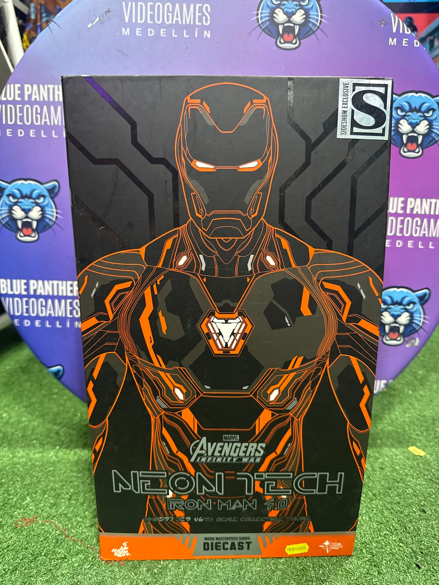 Iro man mark 4.0 neon Hot toys