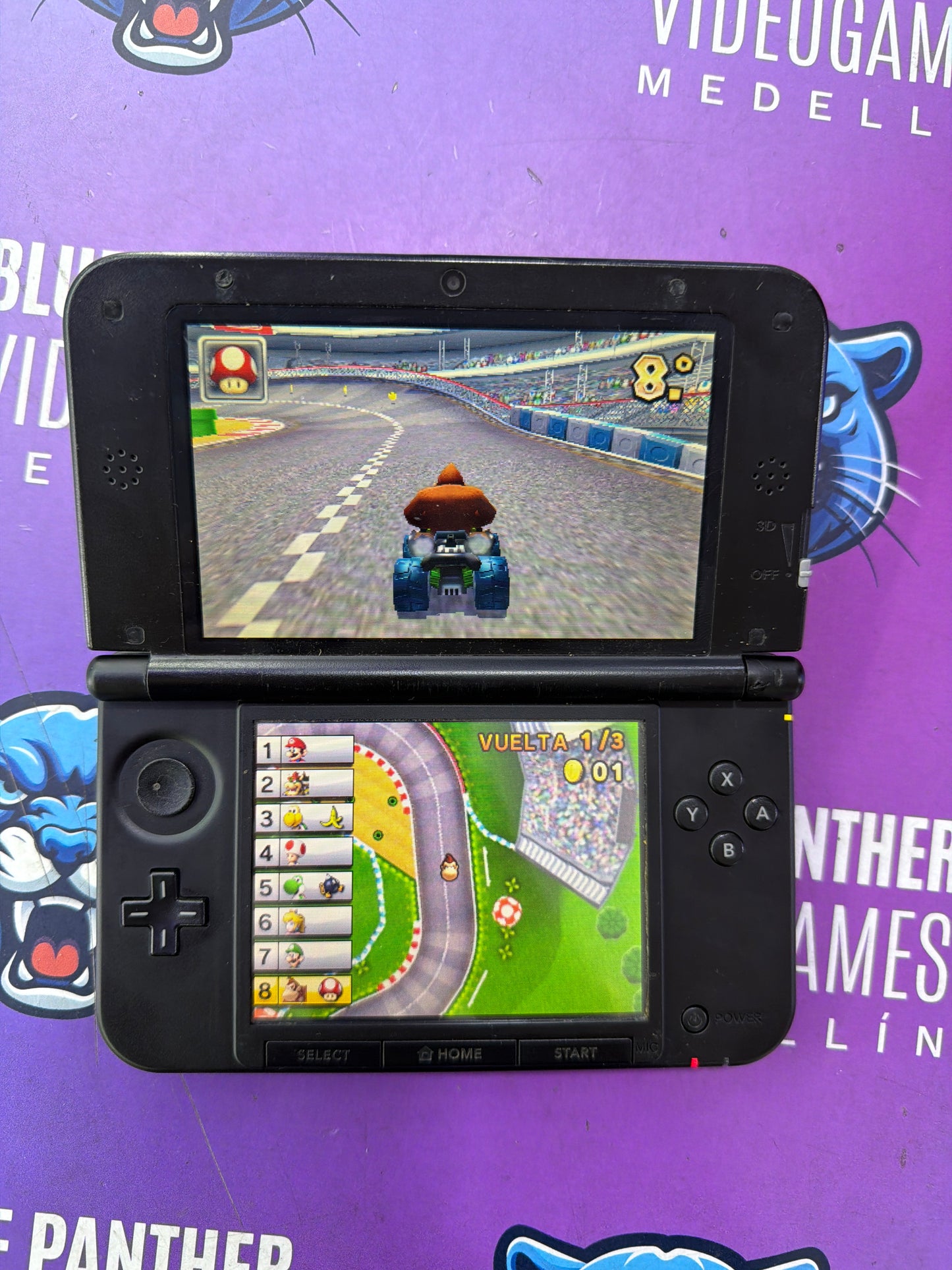 3ds Xl Programada  con juegos