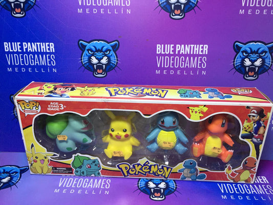 Figuras Pokemon x4 individual