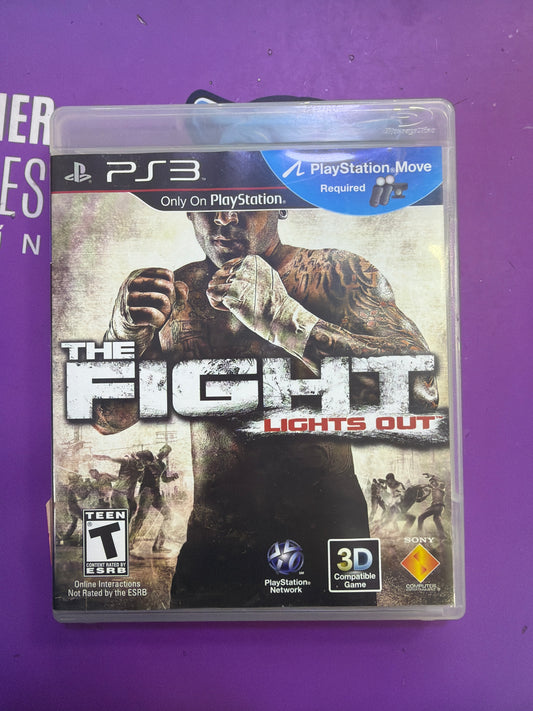 The Fight lights out - PS3