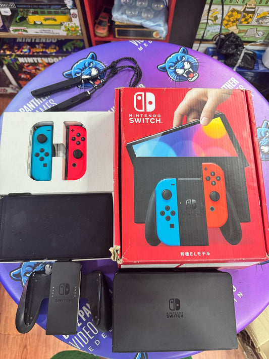 Nintendo Switch Oled Neón