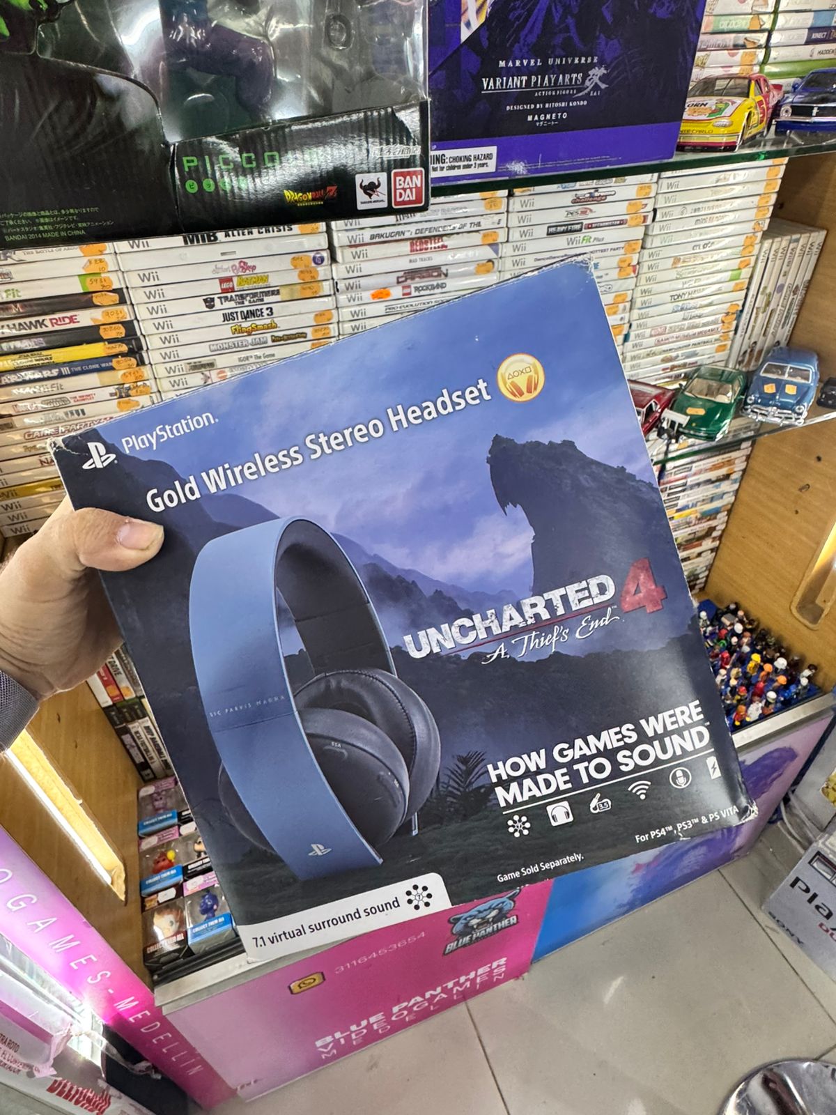 Headset (diadema) Uncharted PS4