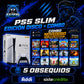 PlayStation 5  Slim Disco — Nueva y Sellada con 15 juegos y 5 obsequios