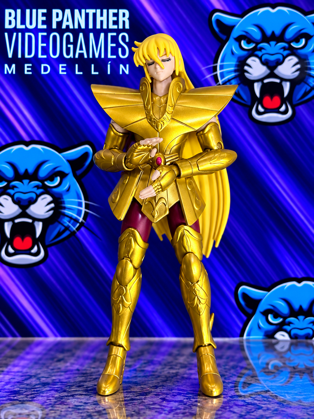 Shaka de Virgo | Armadura Dorada de Virgo | Línea Bandai juguete