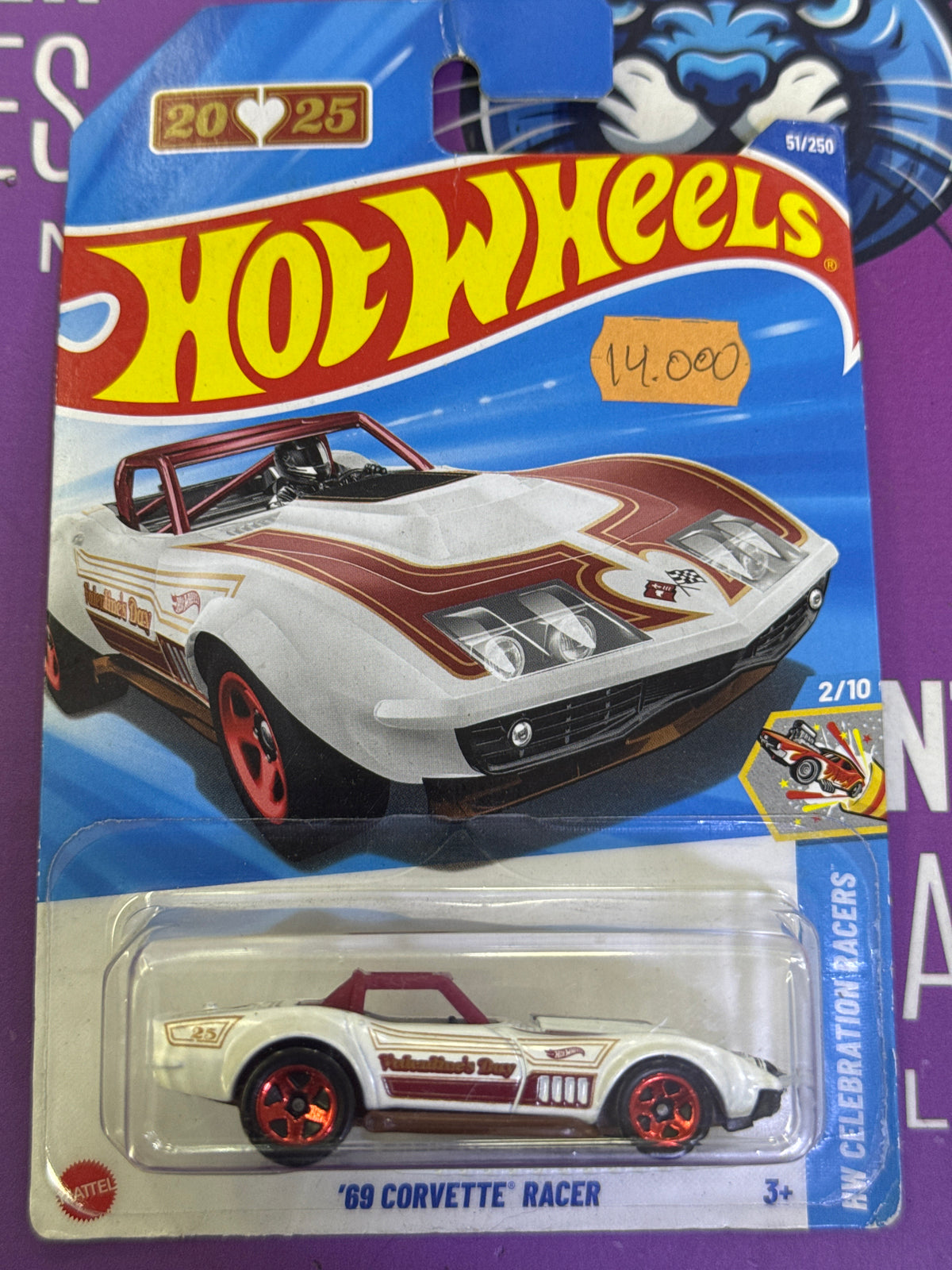 69 Corvette - hotwheels