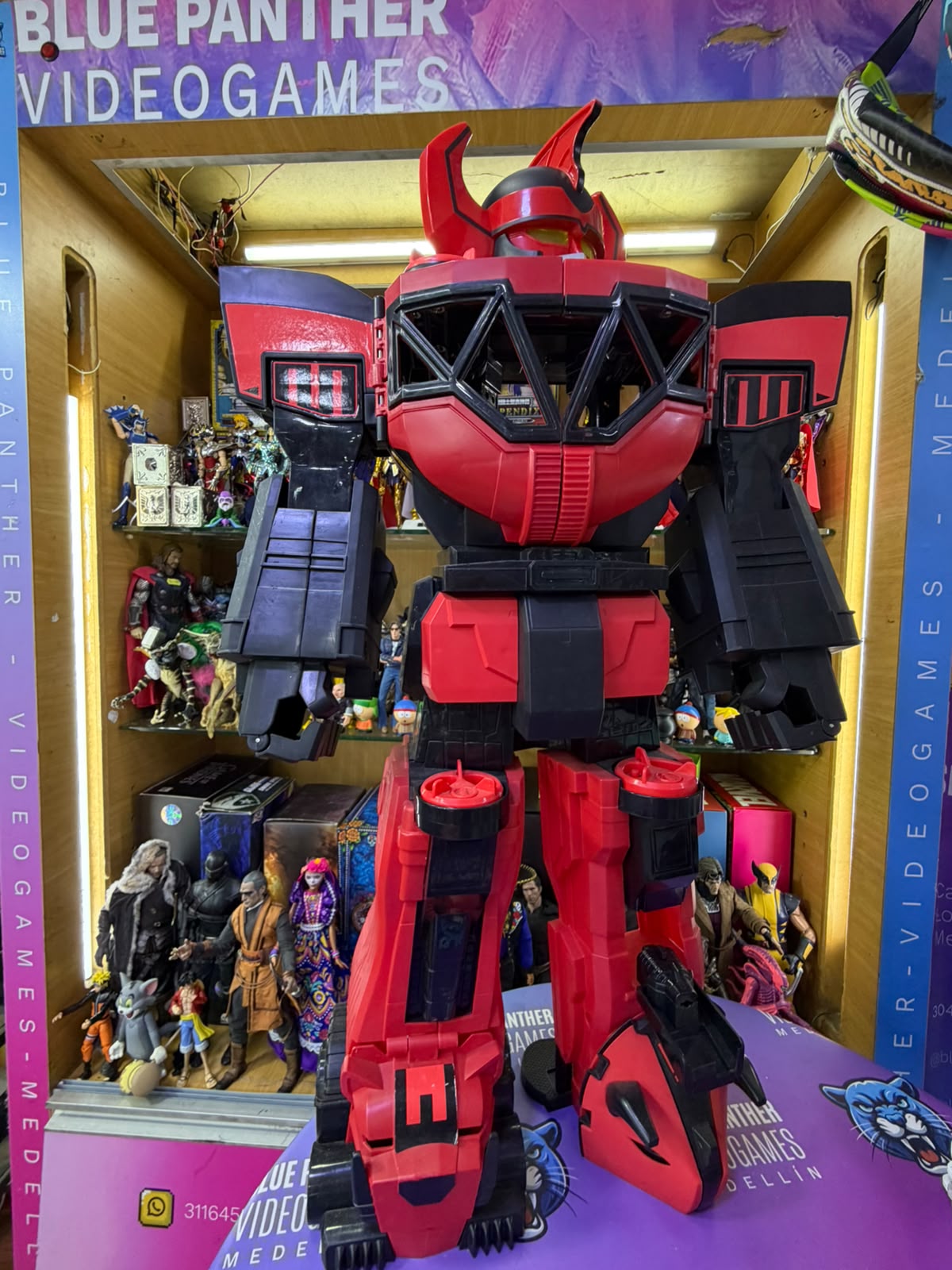Figura Megazord - power rangers