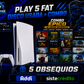 PlayStation 5 Fat Disco Usado con 16 juegos y 5 Obsequios