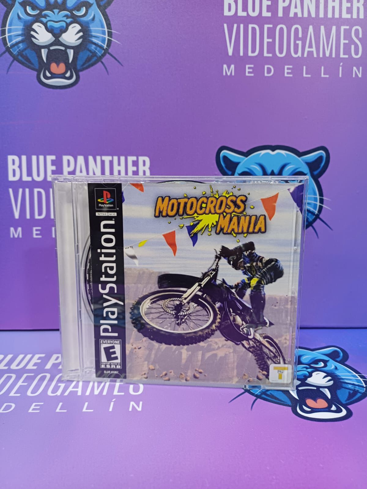 Motocross Mania - Playstation 1 Juego original label custom