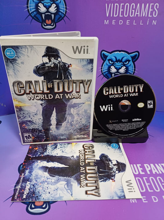 Call Of Duty World At War - Nintendo Wii