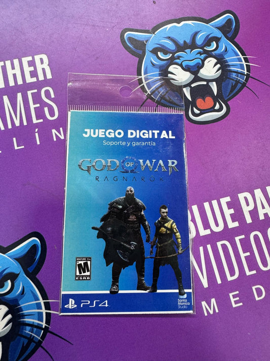 GOW Ragnarok - PS4 Juego Digital