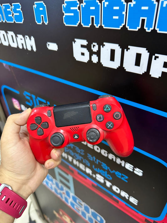 Control rojo Playstation 4