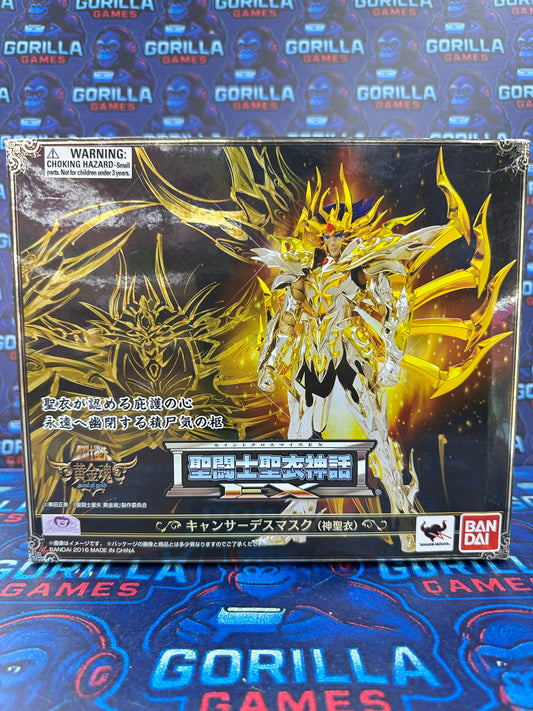 Máscara de muerte Cancer Saint cloth Myth ex God cloth Bandai usado