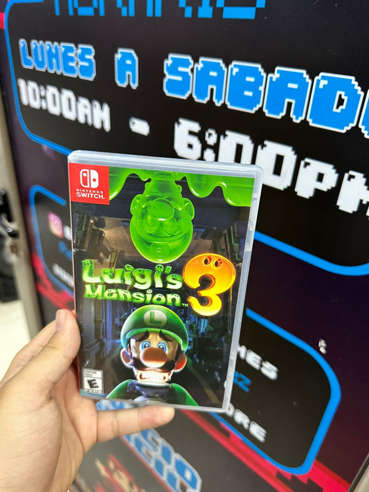 Luigis Mansion 3 - Nintendo Switch