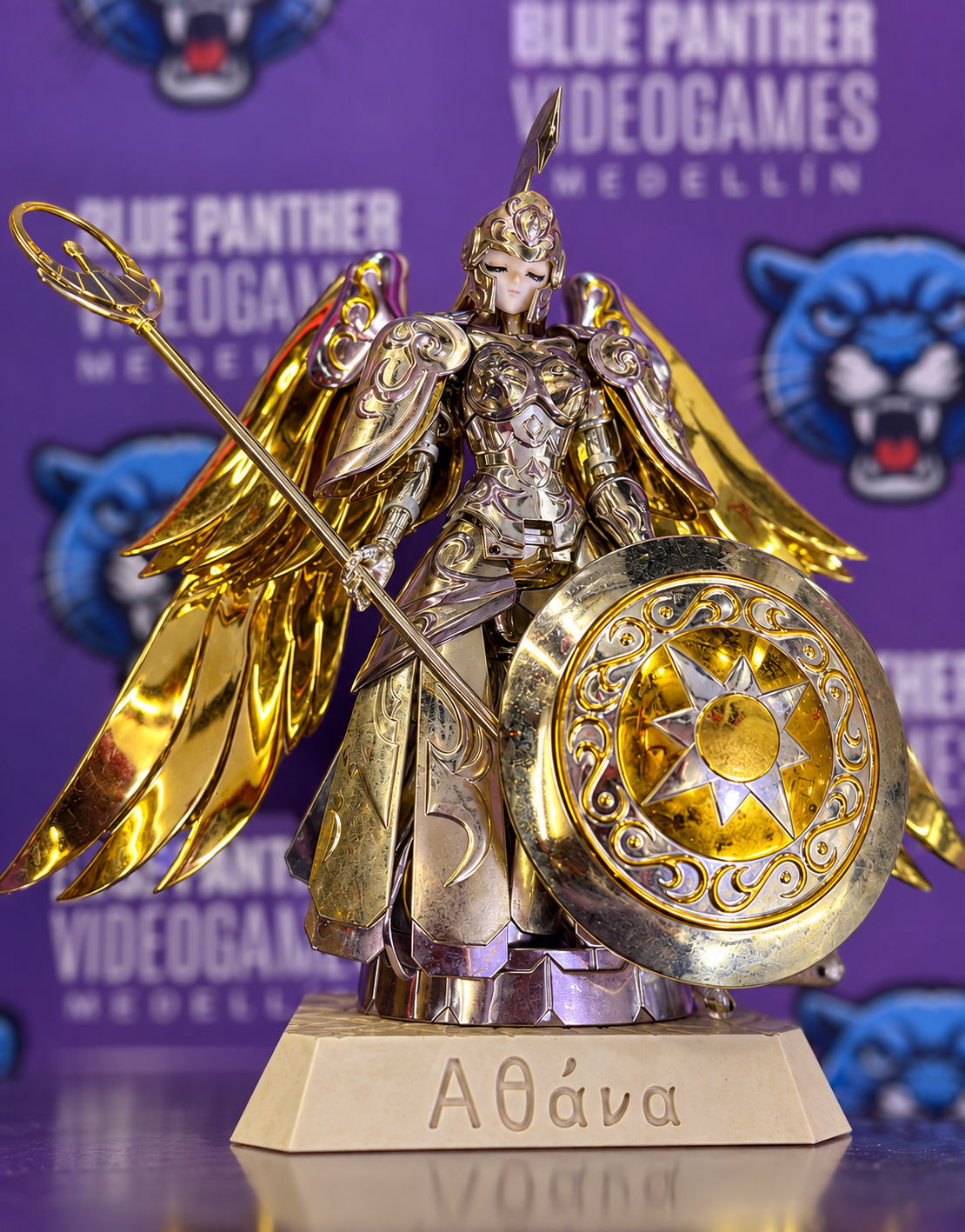 Athena Armadura Divina Myth Cloth Bandai | Figura Suelta Caballeros del Zodiaco
