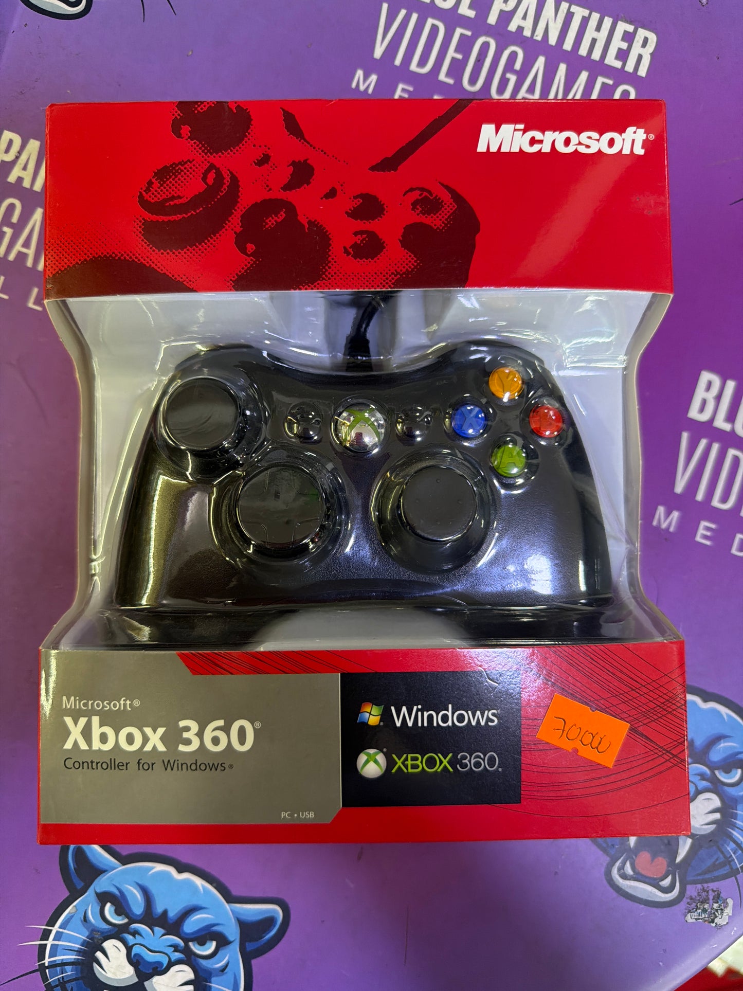 Control Xbox 360 (Alambrico )Compatible Con Pc Nuevo