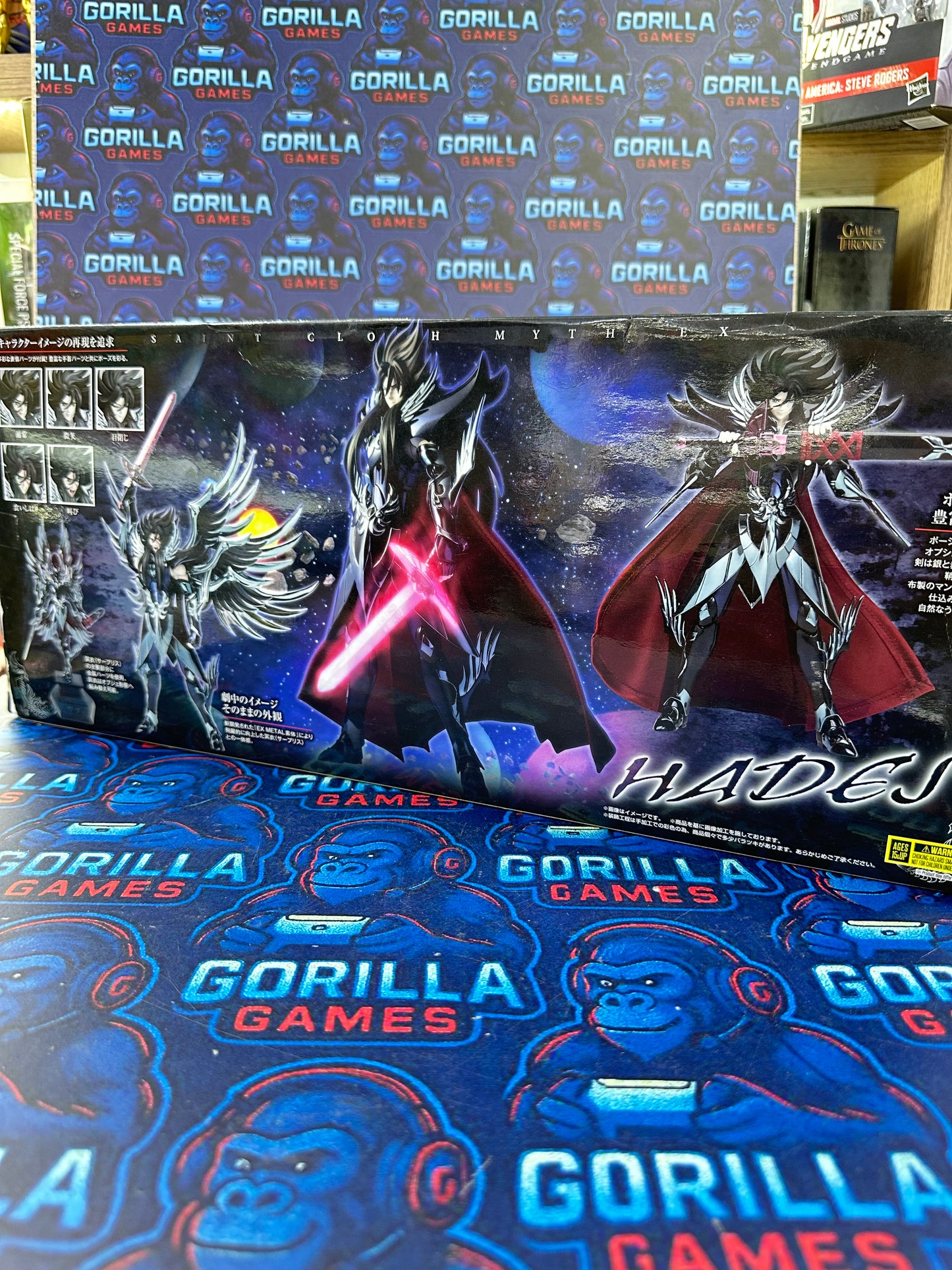 Hades Saint cloth Myth ex Bandai usado