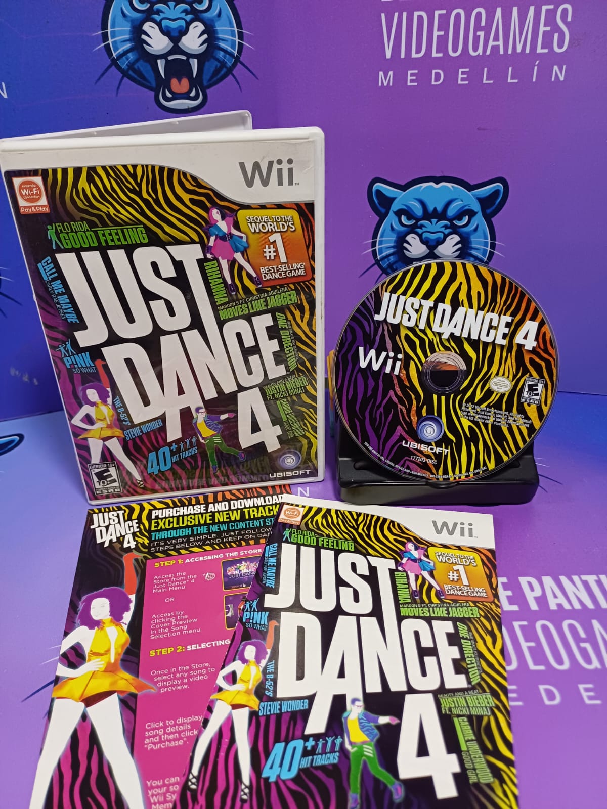 Just dance 4 -Nintendo wii