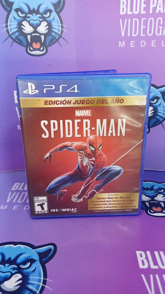 Spiderman GOTY - Playstation 4