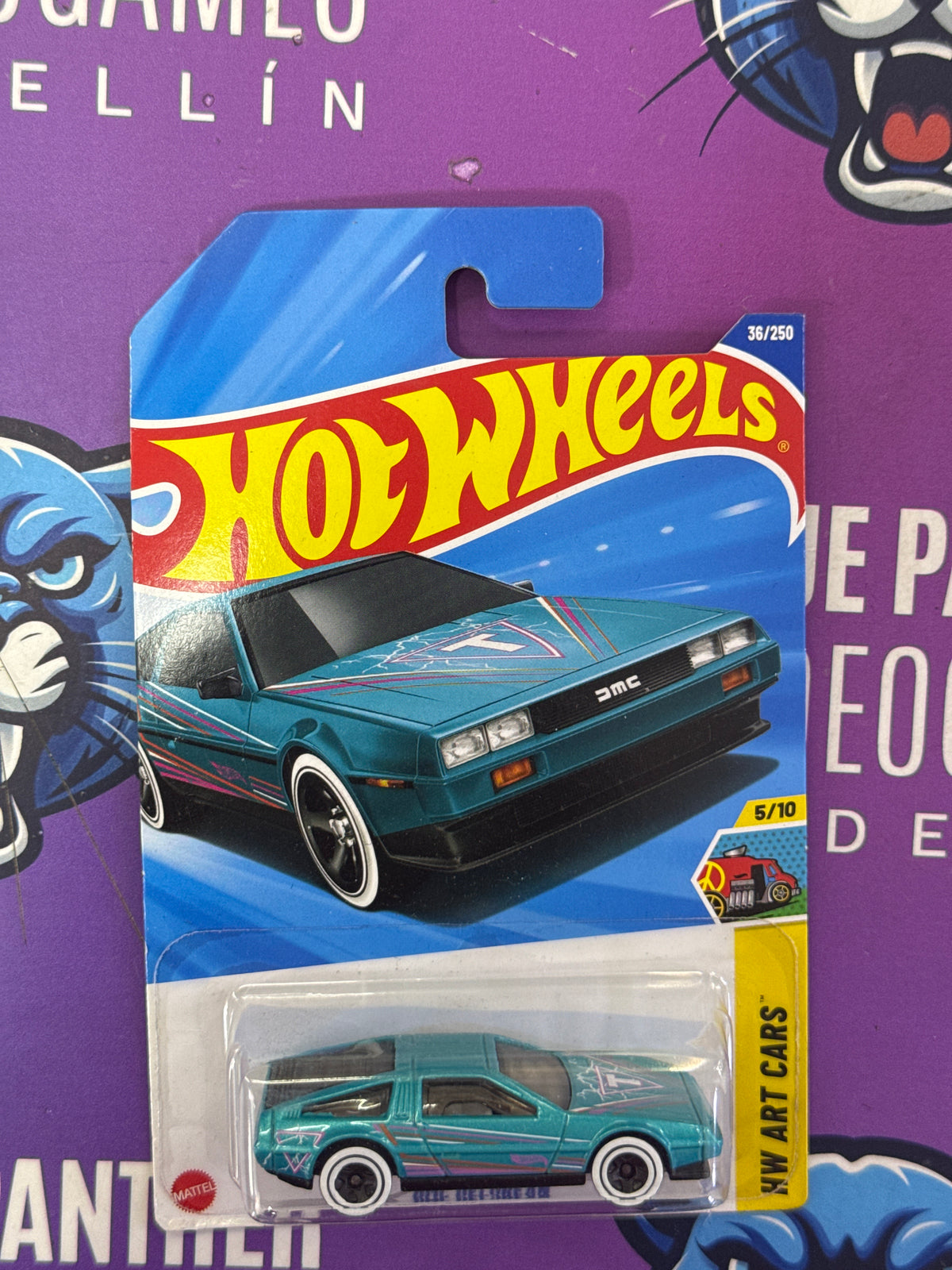 Delorean - hotwheels