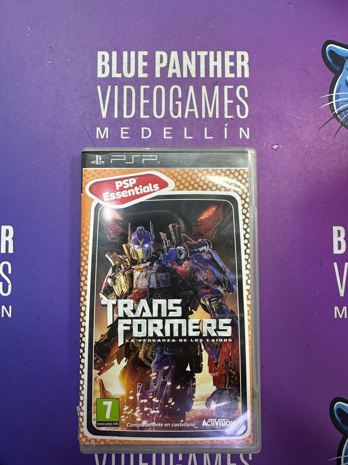 Transformers La venganza de los caídos psp