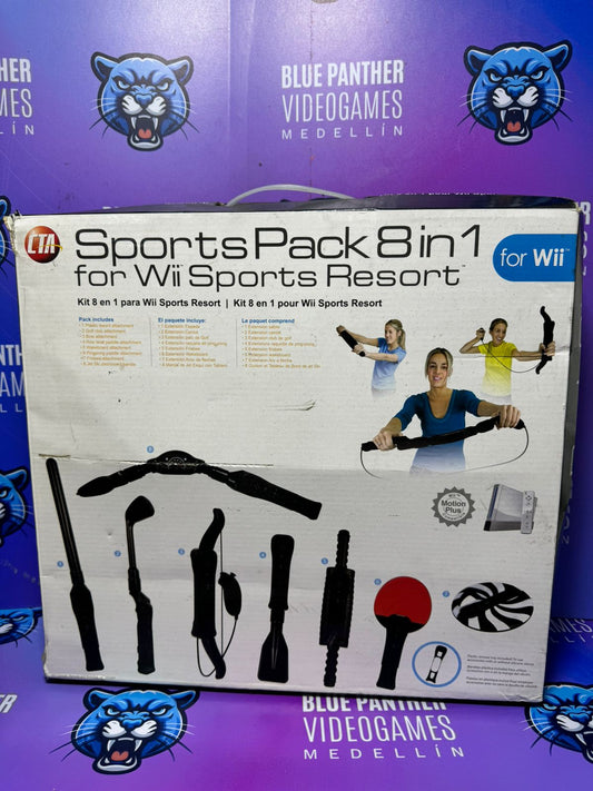 Sports pack 8 in 1 Wii