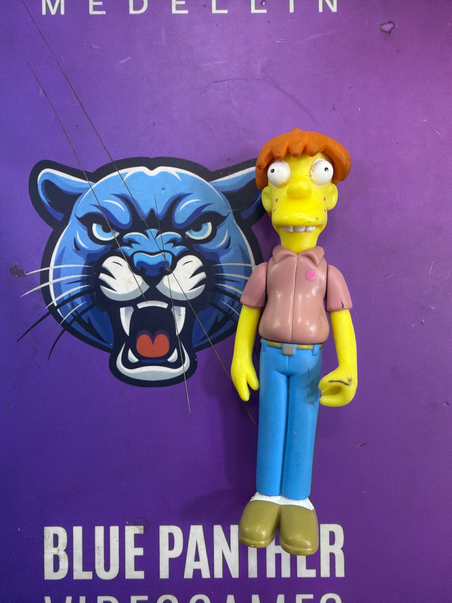joven de la voz chillona the simpsons
