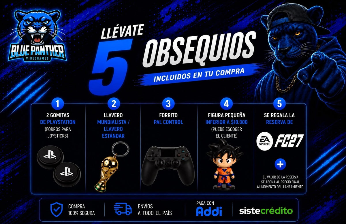 PS4 Pro Usada de 1TB + 1 Control + Combo Épico de 16 Juegos Digitales + 5 Obsequios