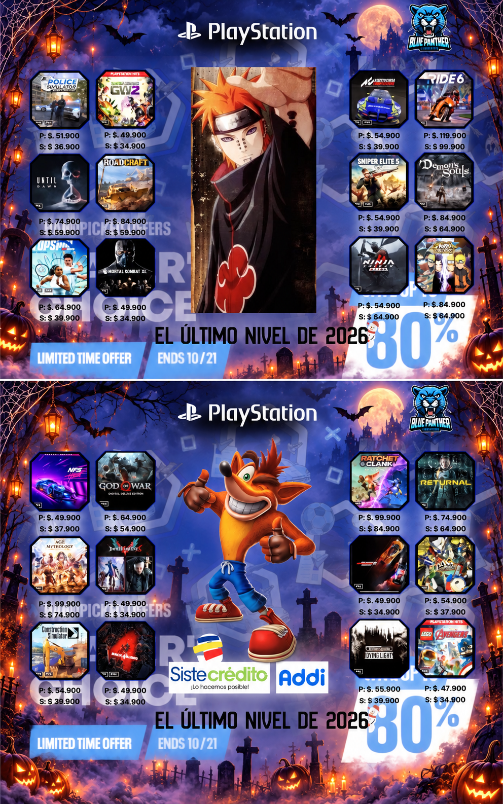 Prueba - Catálogo Digital Blue Panther | Toca el juego que quieres y compra fácil · Hasta el 21 de octubre (copia)