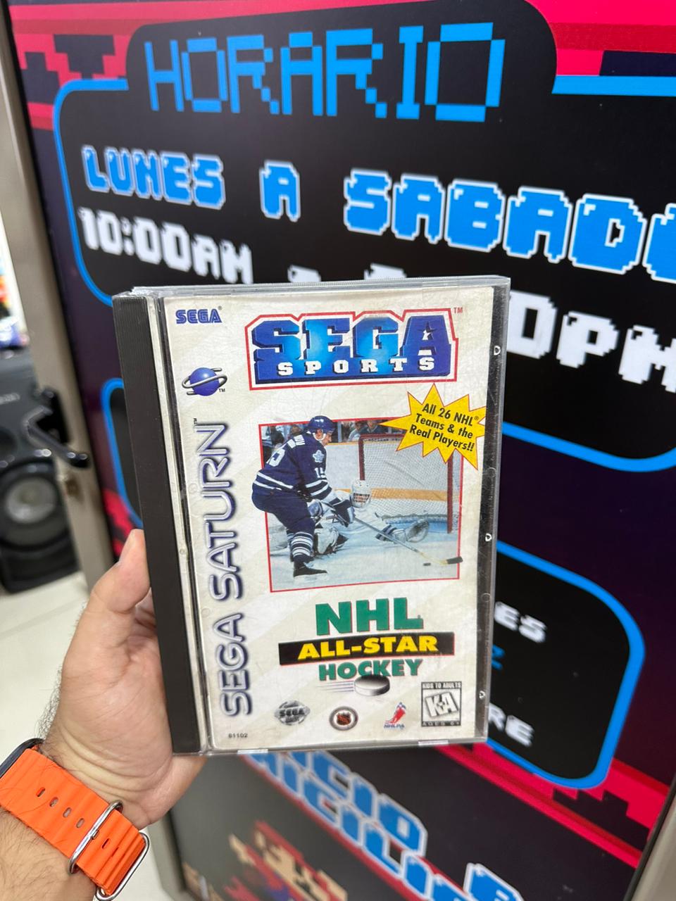 NHL Hockey - Sega Saturn