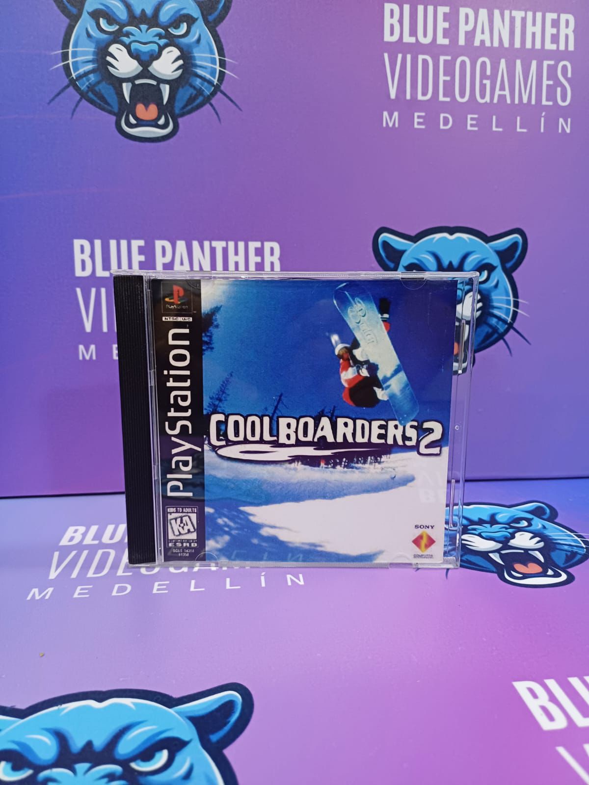 Coolboarders 2 - Playstation 1 Juego original label custom