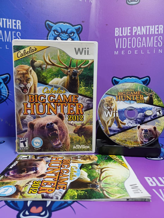 Big game hunter 2012 -Nintendo wii