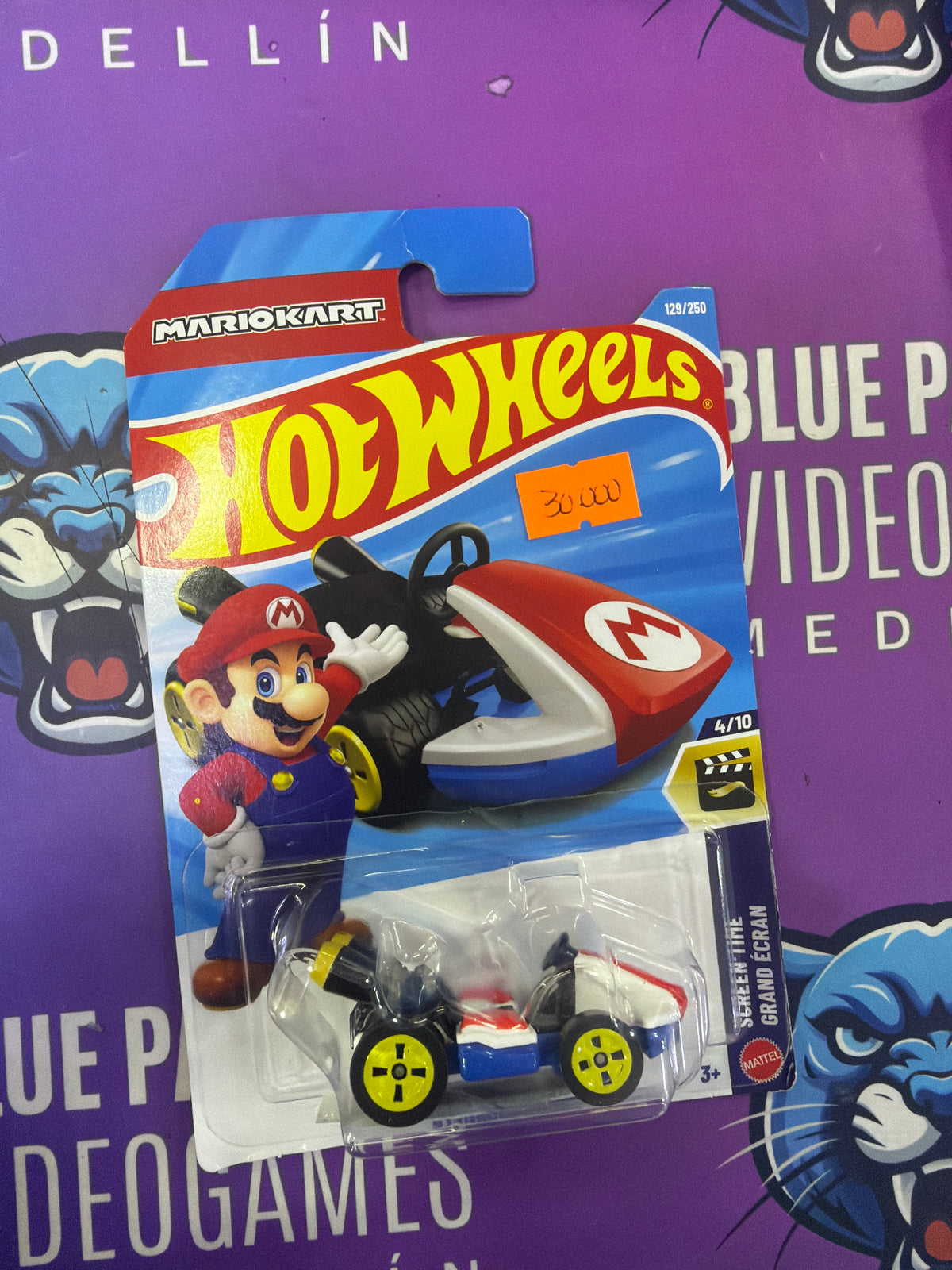 Standard Kart Mario - Hotwheels