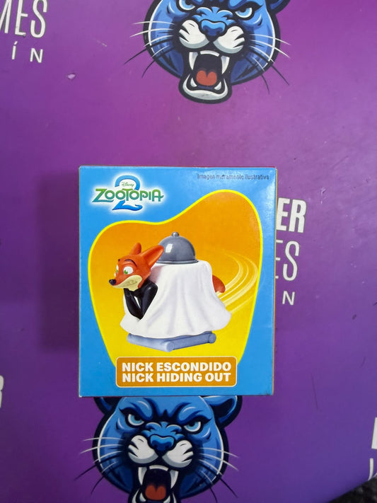 Nick Escondido (Nick Hiding Out) de la colección de Zootopia 2