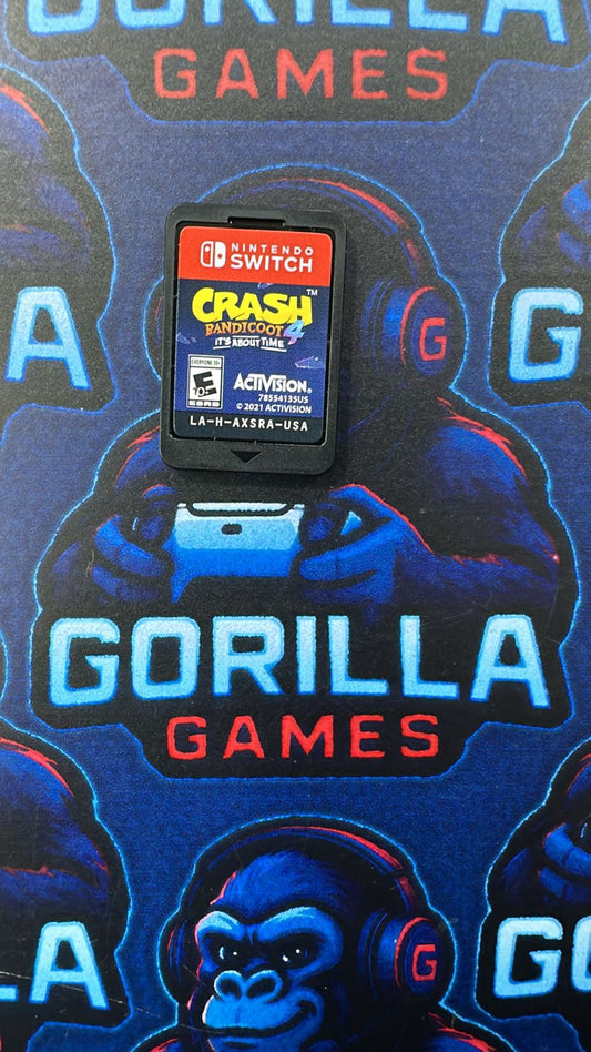 Crash bandicoot it’s about time 4 usado (solo juego)