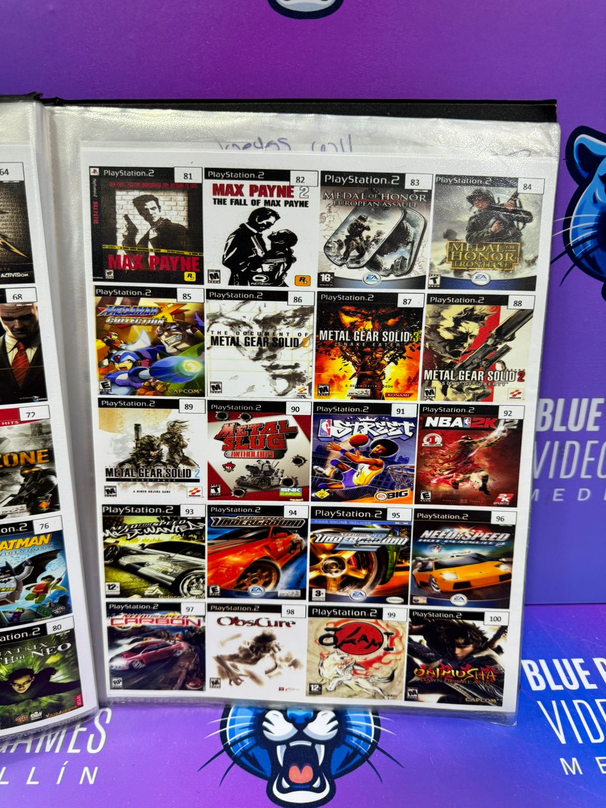 Catálogo juegos grabados en cd ps2 - 10 juegos Ps2 40.000