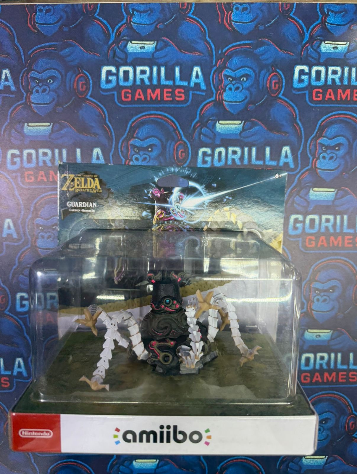 Amiibo guardian Zelda Nuevo