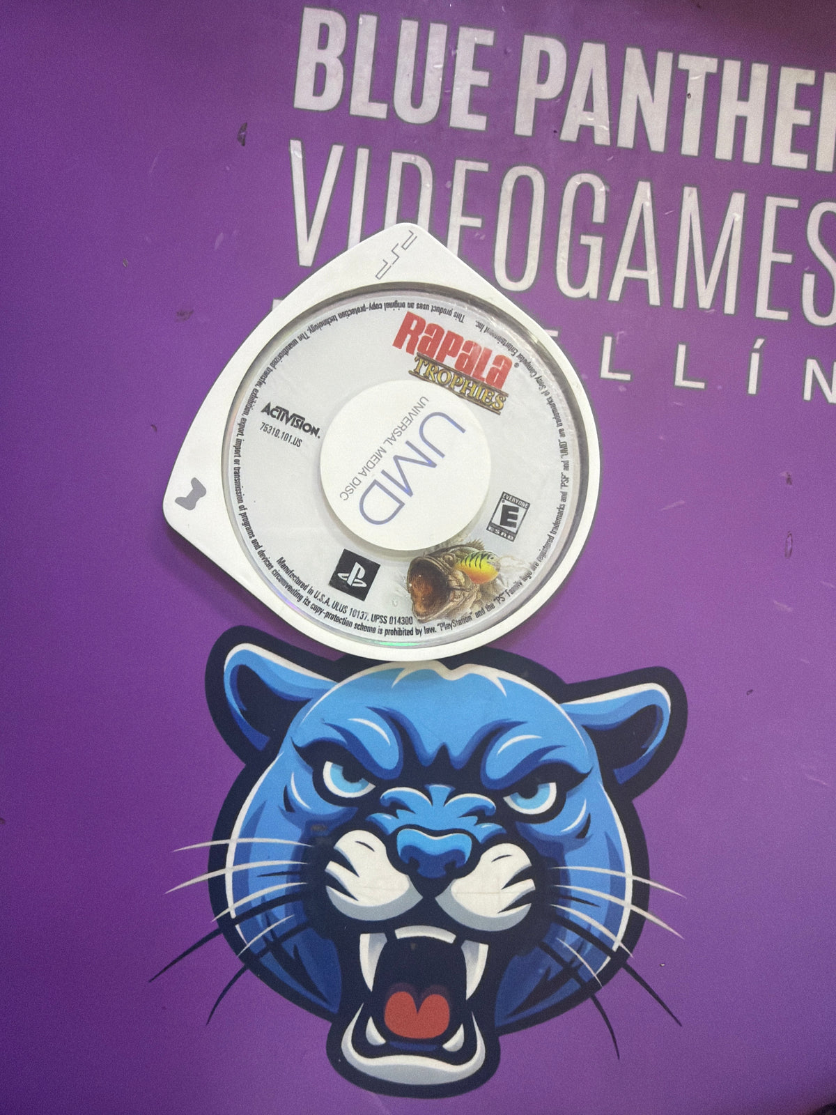 RÁPALA TROPHIES-juego psp